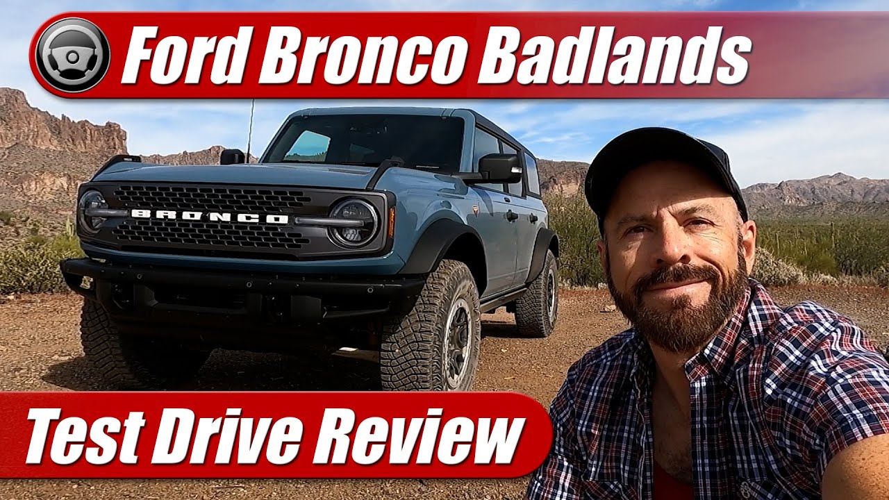 2021 Ford Bronco Badlands Sasquatch: Test Drive! - YouTube