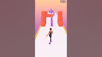 High Heels Challenge 👠😆 Pt-15 | Fun & Stylish Running Game #shorts