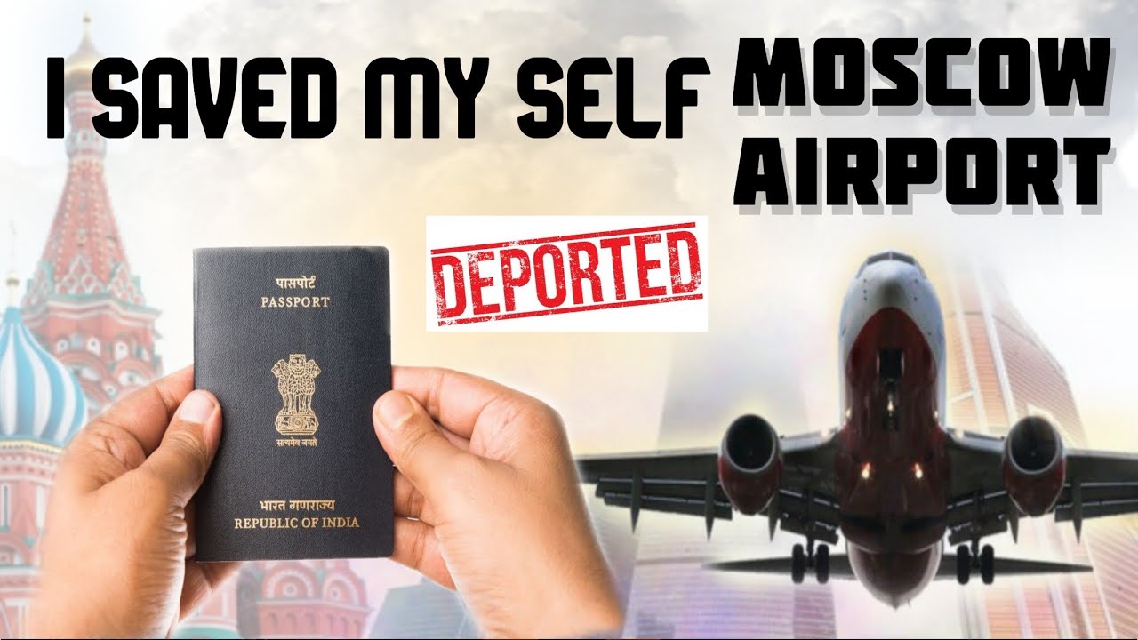 🇮🇳INDIANS DEPORTED AT 🇷🇺RUSSIAN AIRPORT!