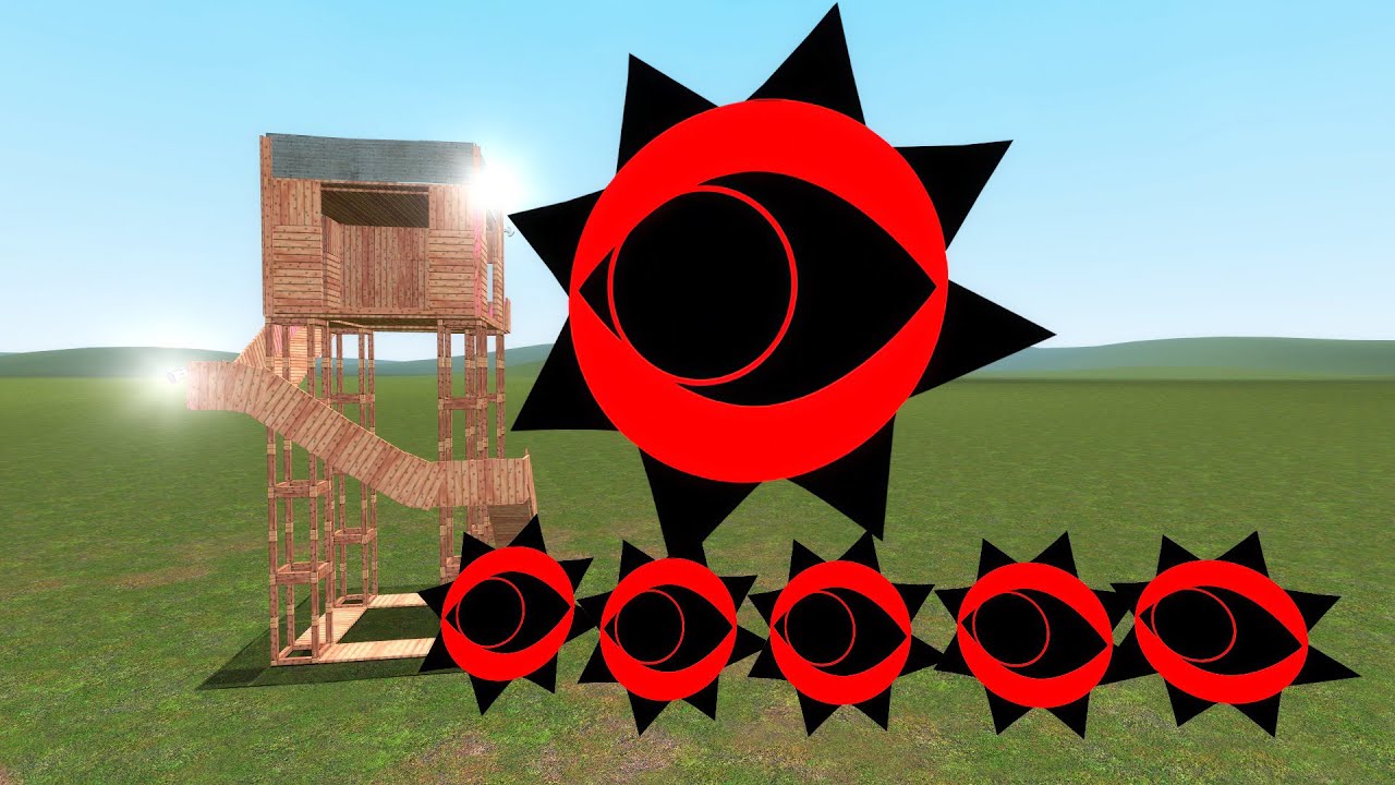 Sprunki Mr.Sun Phase 12, Nextbot Vs Towers In - Garry's Mod