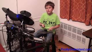 Carrie underwood "the champion" - drum cover by michal, 9yo (simmons
sd600+)