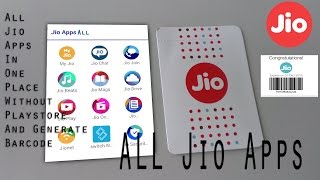 Download All Jio Apps From One Link High Speed For Generate Barcode In Pc screenshot 4