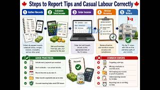 7 - How to Report Tips, Odd Jobs, and Casual Earnings on Your Canadian T1 Tax Return