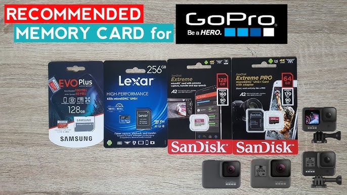 Best Memory Cards for GoPro Hero 10 - MyMemory Blog