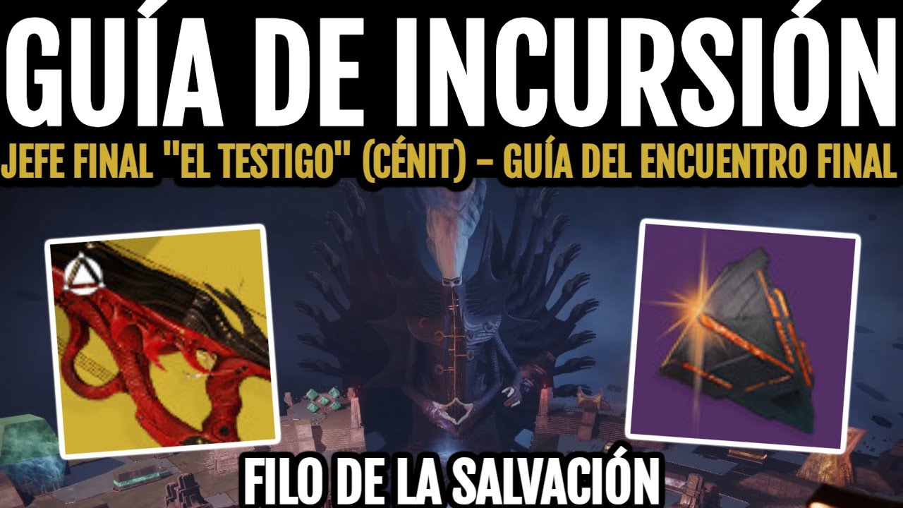 GUÍA de INCURSIÓN - Filo de la Salvación: JEFE FINAL