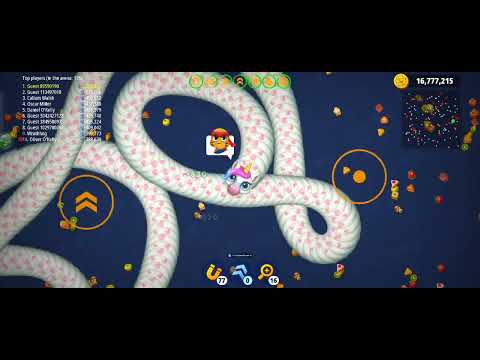WormsZoneio Best Unicorn Slither Snake | WormsZoneio Best Gameplay