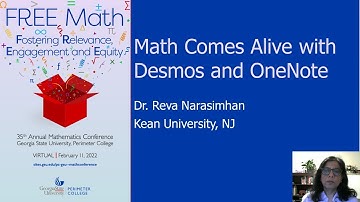Math Comes Alive with Desmos and OneNote