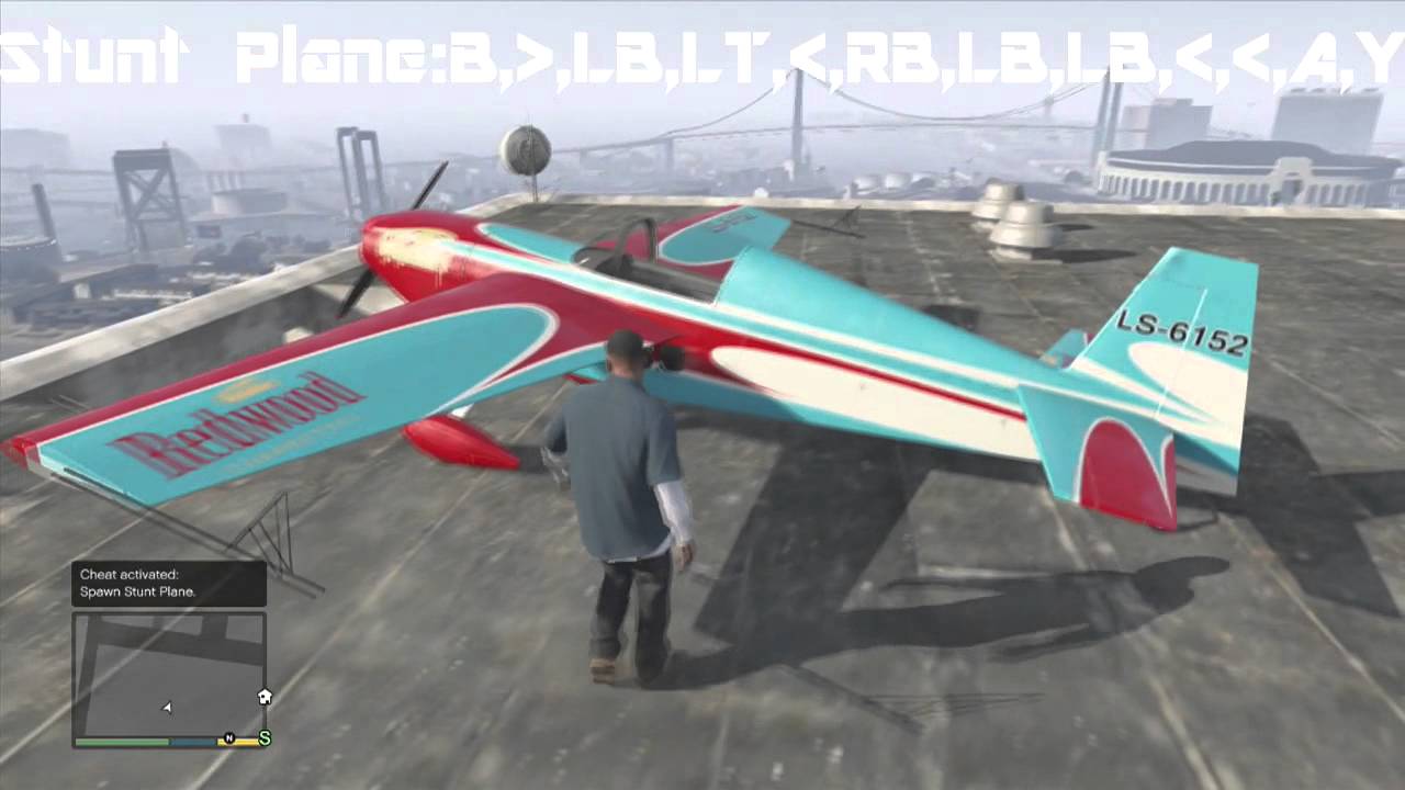 Parachute Cheat Code — GTA 5 