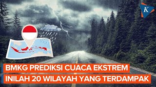 20 Wilayah Indonesia yang Diprediksi Hujan Lebat, Petir, dan Angin Kencang 10-11 Mei 2024