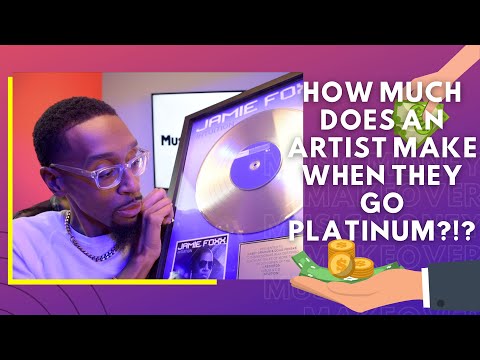 How much does an artist make when they go platinum?!?