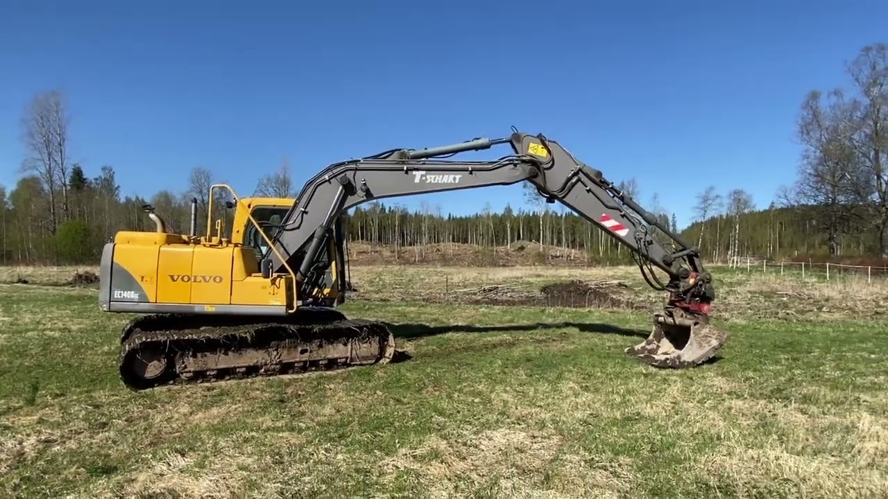 Bandgrävare Volvo EC140B