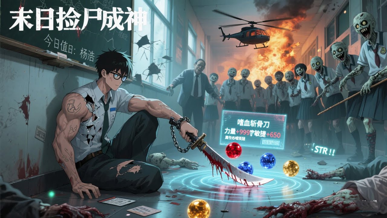 【Full】【Multi Sub】I am picking up attributes in the end times EP1~45#anime #animation