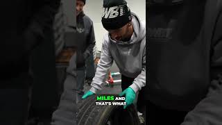 Car Crash Mystery Worn Tire After 1000 Miles