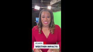 Flirting with record high temperatures in Atlanta