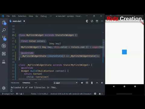 Flutter Widgets Stateless Vs Stateful