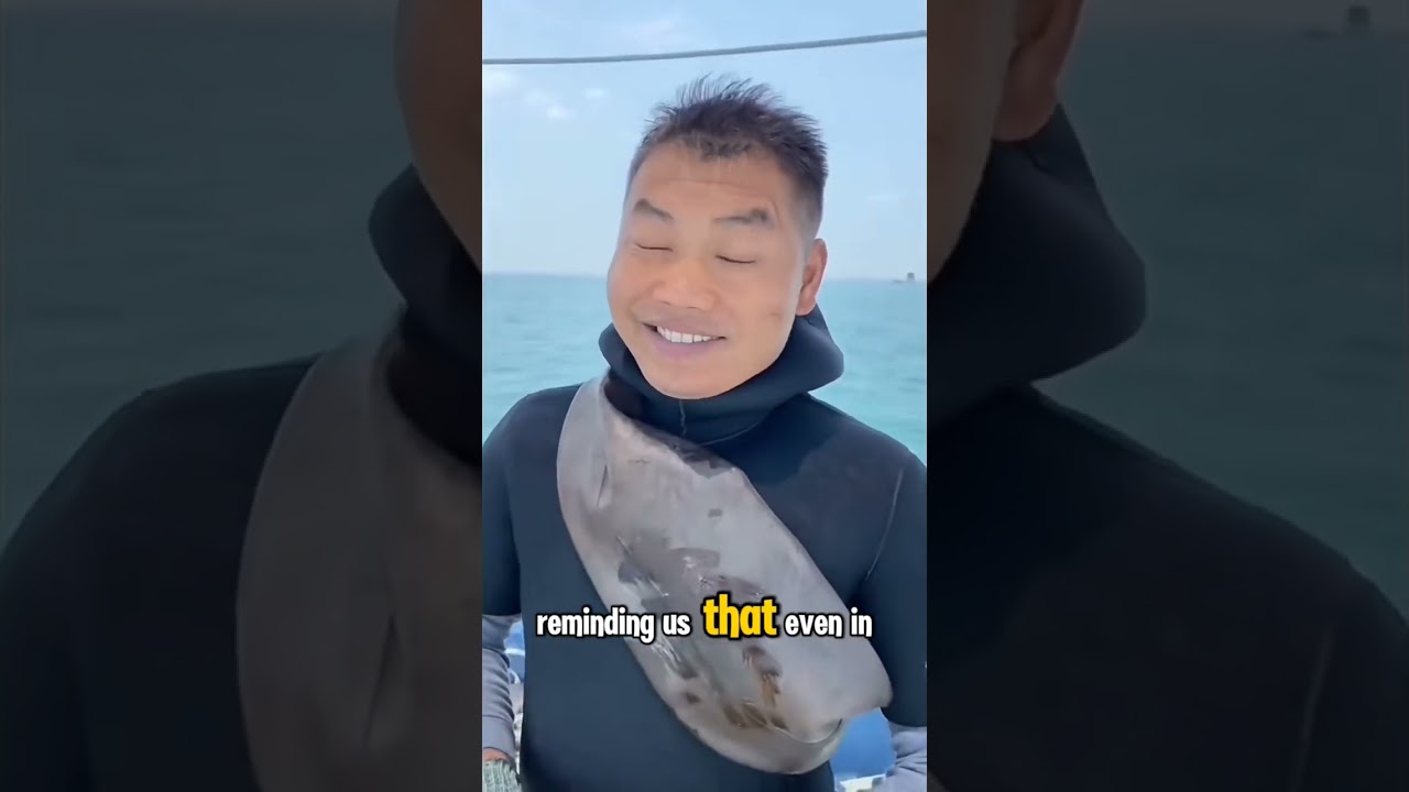 Cleaning turtle barnacles 