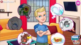 Siblings War Cleaning Day "Casual  Games" Android Gameplay Video screenshot 3