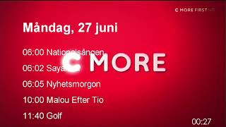 C More First HD Avslutning 2016-06-26