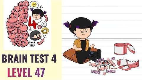 🧠 Brain Test 4 Level 47 | My little sister rummaged through my precious candies I must put them back
