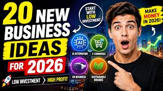 20 New Business Ideas for 2026 That Could Make You Rich (Start with Low Investment)