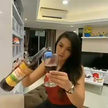 Story wa cewek cantik mabok||anggur merah