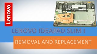 HOW TO DISASSEMBLE AND REPLACE LENOVO IDEAPAD Slim 1