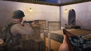 The Rescue Mission in WW2 game - Medal Of Honor Allied Assault