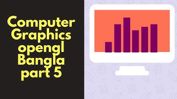 How to create Triangle in Computer Graphics | Opengl | Bangla part 5