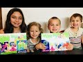 Nickelodeon Slime Kit vs. Four Kids. DIY Four Different Kinds