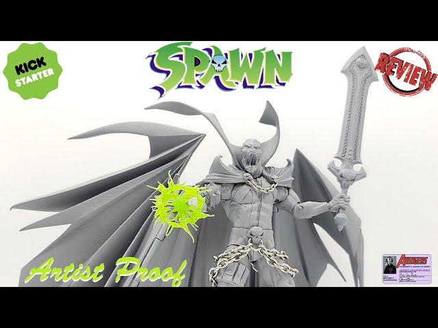 Fox Unboxy: McFarlane Toy's Kickstarter Artist Proof Spawn Review - YouTube