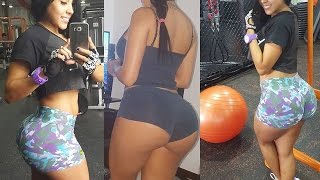 Alejandra Gil "Big Booty Lovers" Gym Workout and Photoshoots - YouTube
