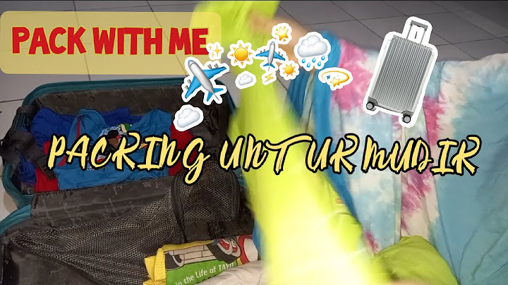 VLOG : PACK WITH ME | PACKING MUDIK DI MASA PANDEMI | Irha Rachmola