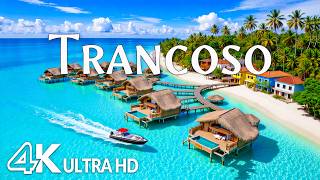 Trancoso 4K – White Sand Beaches, Turquoise Ocean & Hidden Brazilian Paradise | Relaxing Music