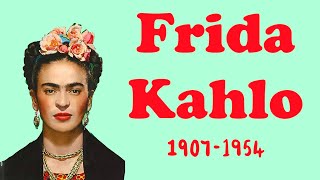 FRIDA KAHLO FOR KIDS | LOU BEE ABC SELF PORTRAIT ARTIST