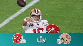 Chiefs intercept Jimmy Garoppolo || Super Bowl LIV