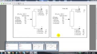 setting column pressure using Aspen