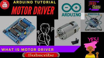 What is motor driver | How to control dc motor with l293d motor driver | Robotics for beginners.