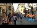 Let's Walk - Pisa, Italy 🇮🇹 | Shopping Streets, Leaning Tower, Pisa Cathedral | Average Walker