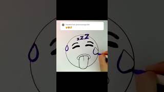 Emoji Satisfying Art #Youtubeshorts #Emojichallenge #Art #Creative #Shorts #Satisfying