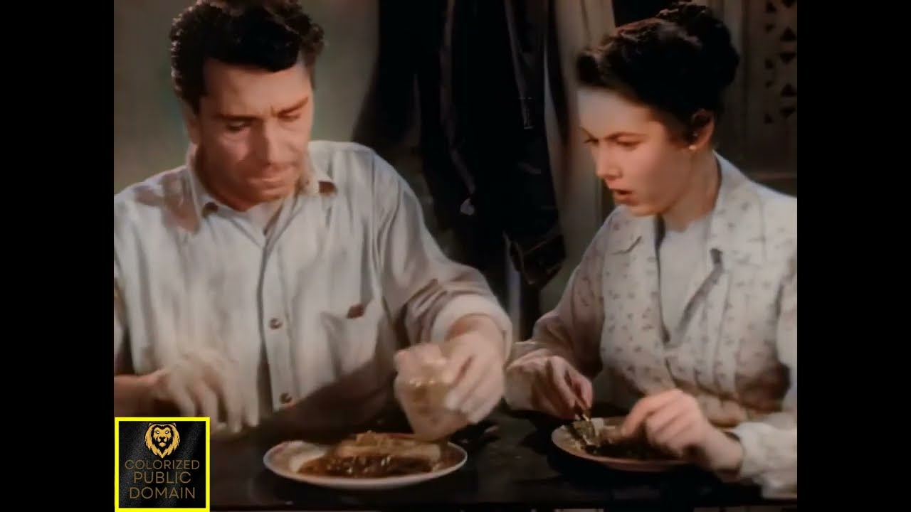 The Fighter (1952) | Colorized Public Domain Boxing Drama Classic with Richard Conte & Vanessa Brown