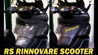 RINNOVARE COLORE PLASTICA SCOOTER SBIADITA 