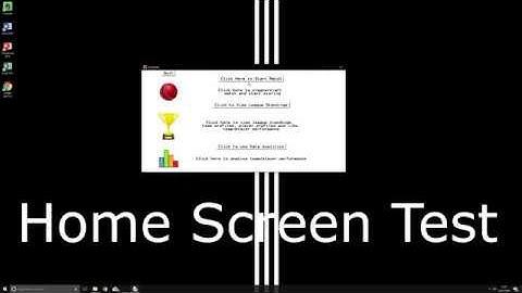 Computer Science NEA Program Run Through