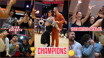 JACK & JILL CHAMPIONS 2023 🏆🥇 Thomas y Andrea 🥳😍 Viva La Bachata 2023