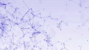 4k abstract loop futuristic geometrical background with lines and dots