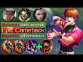 THIS IS WHY YOU SHOULD NEVER UNDERESTIMATE DYRROTH IN LATE GAME | ONE SHOT BUILD MLBB