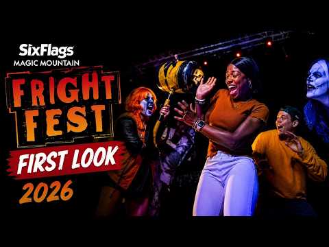 Fright Fest First Look | Six Flags Magic Mountain 2026