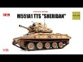 M551 A1 TTS &quot;SHERIDAN&quot; -MODEL KIT RYEFIELD MODEL - 1/35 - TANK MODEL.