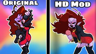 Friday night funkin M.I.L.F Original Vs HD Mod