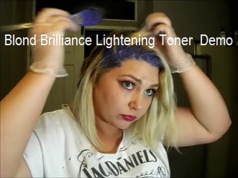 Blond Brilliance Lightening Toner | Demo - YouTube