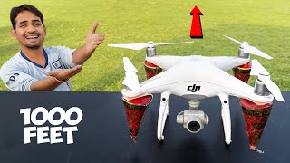 Diwali Anar On Drone - Top Awesome Experiment